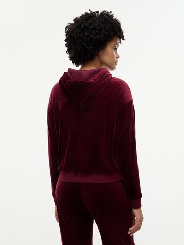 TOMMY HILFIGER Strickjacke 'Essential' in Rot