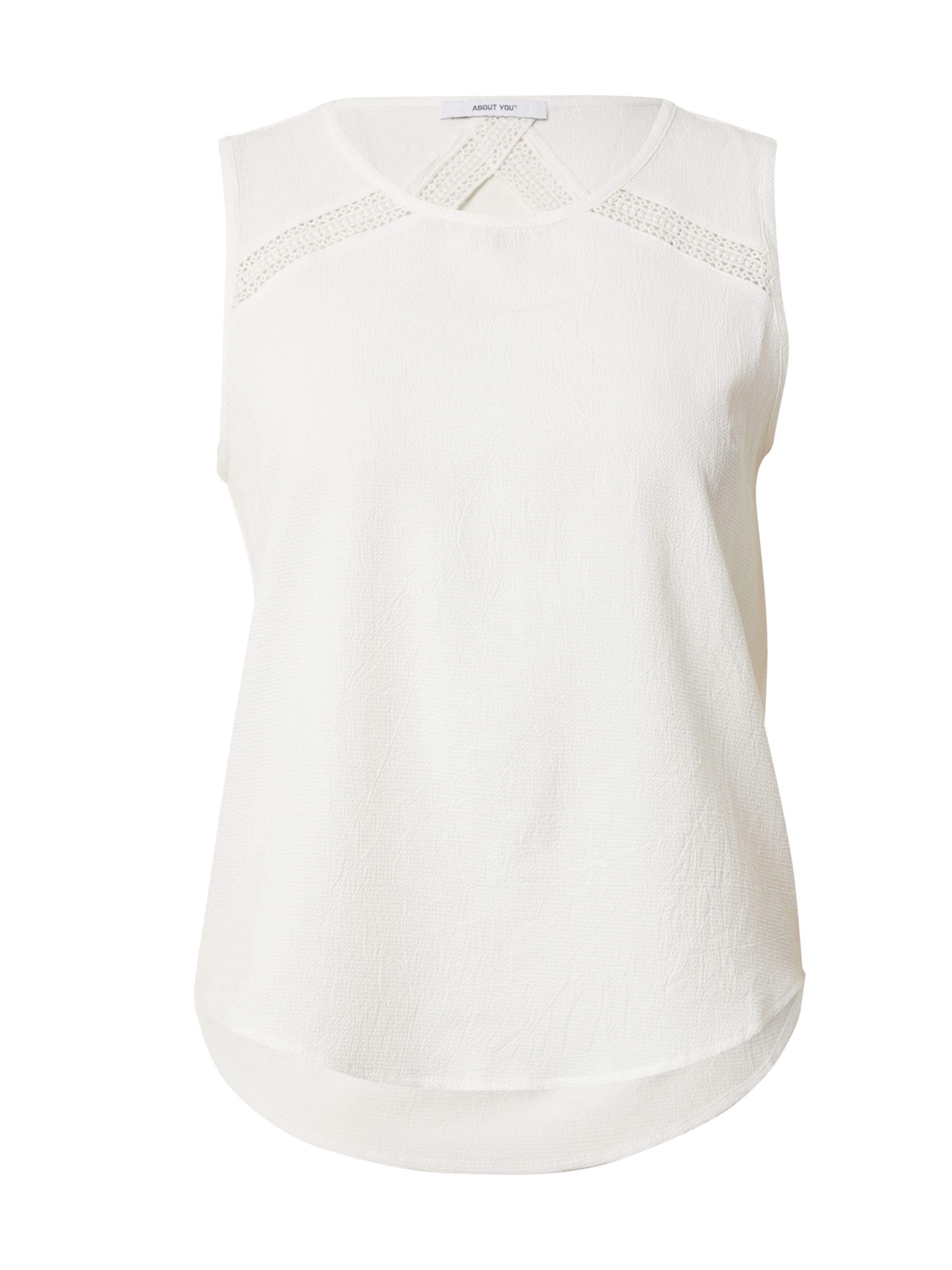 ABOUT YOU Μπλουζάκι 'Arlene' σε λευκό: μπροστά