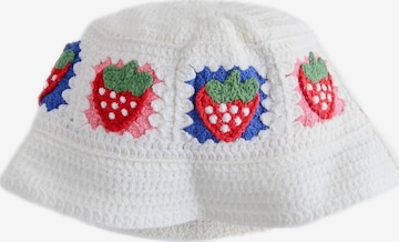 Next Hattu värissä valkoinen: etupuoli