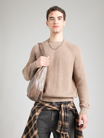 HOLLISTER Pullover in Braun: Vorderseite