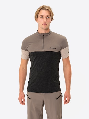 VAUDE Performance Shirt 'Altissimo' in Brown: front