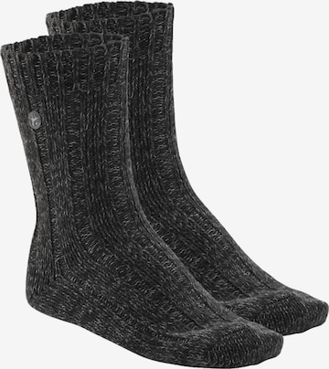 Chaussettes BIRKENSTOCK en noir : devant