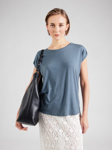 VERO MODA Тениска 'VMAVA' в синьо: отпред