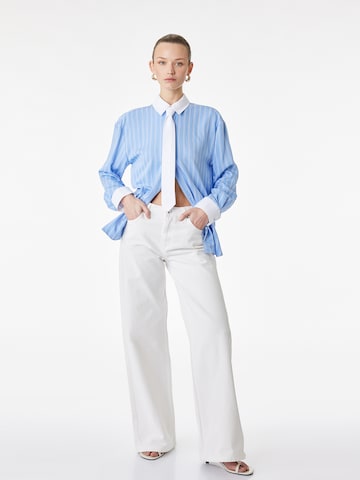 Koton Bluse in Blau