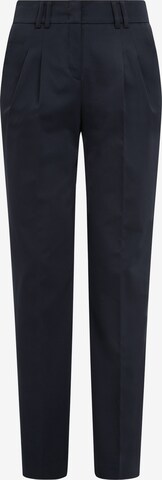 Recover Pants Regular Pleat-Front Pants in Blue: front