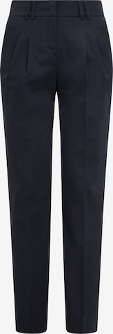 Recover Pants Pleat-Front Pants in Blue: front