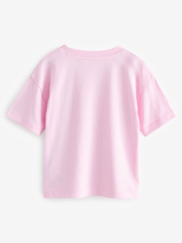 Next T-shirt i rosa