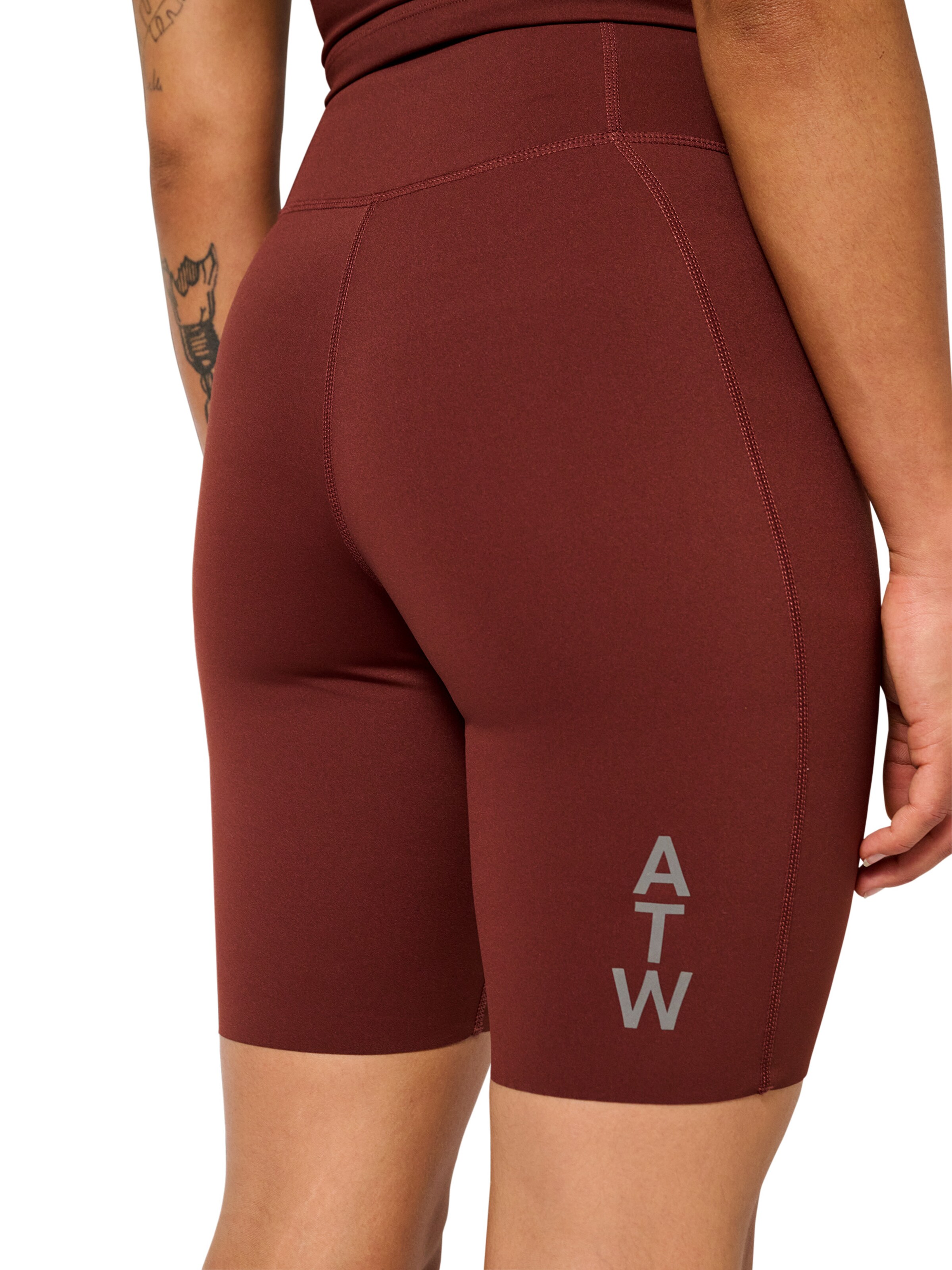 HALO Skinny Workout Pants in Brown