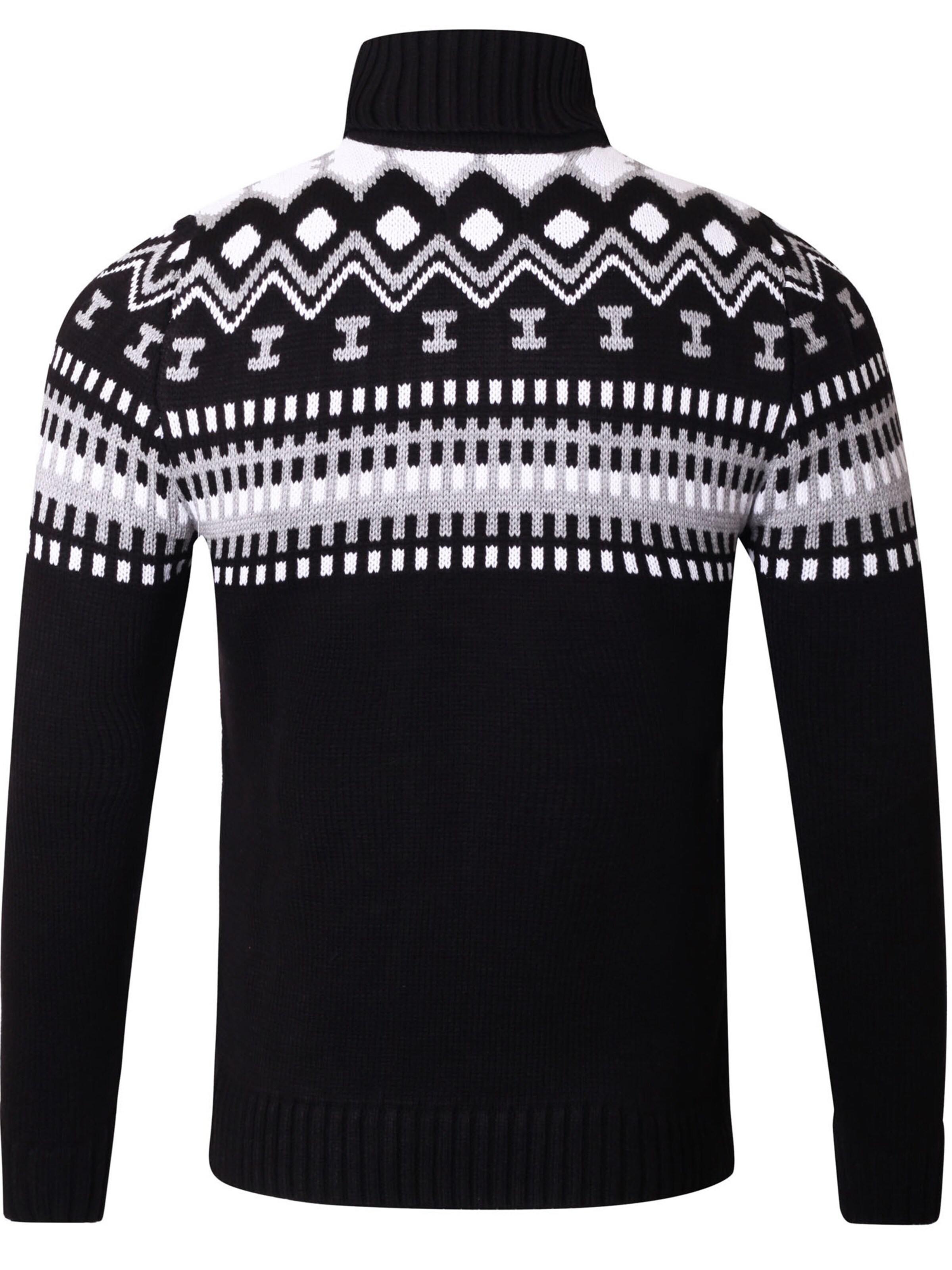 Reslad Pullover 'RS3014'‌‌‌‌‌‌‌‌‌‌ in Schwarz