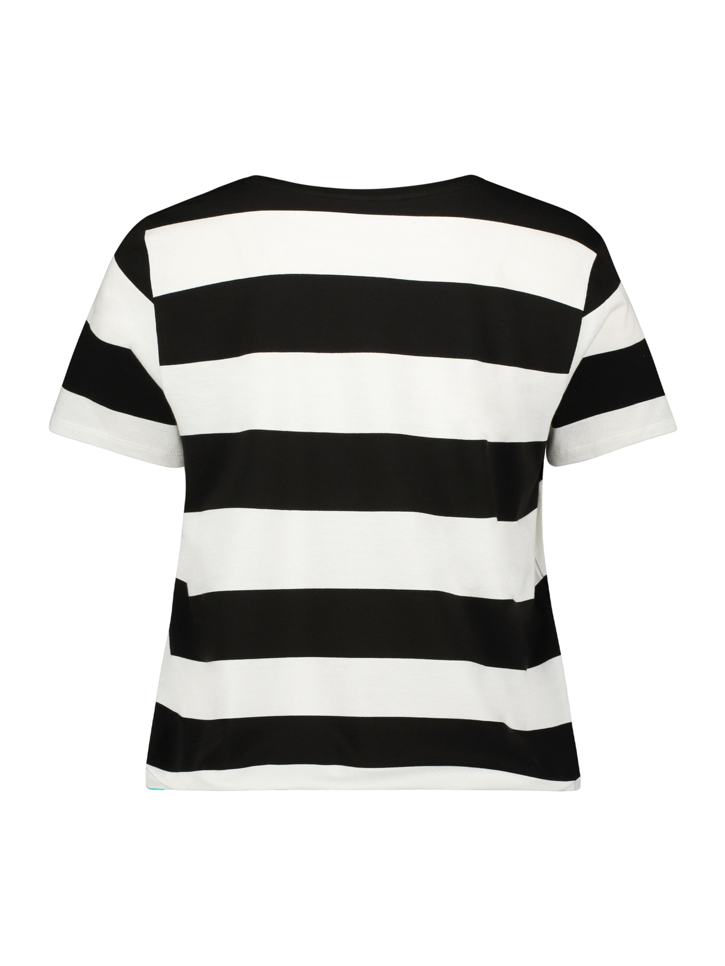 Betty Barclay Ringelshirt mit Tunnelzug in Schwarz
