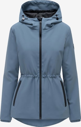 Veste fonctionnelle 'Katzilein 16' MARIKOO en bleu : devant