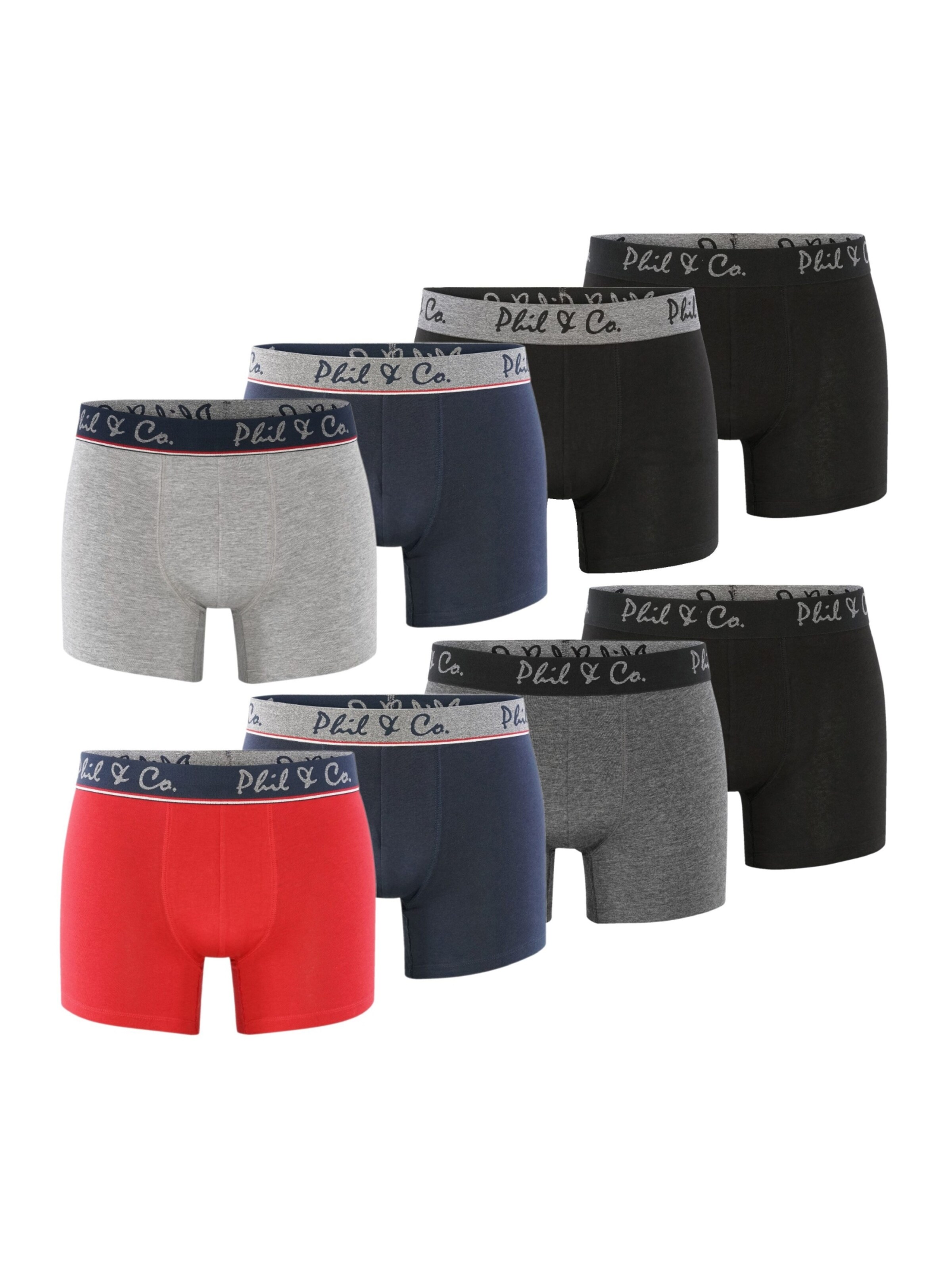 Phil & Co. Berlin Boxer shorts in Mixed colours: front