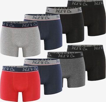 Phil & Co. Berlin - Calzoncillo boxer en Mezcla de colores: frente