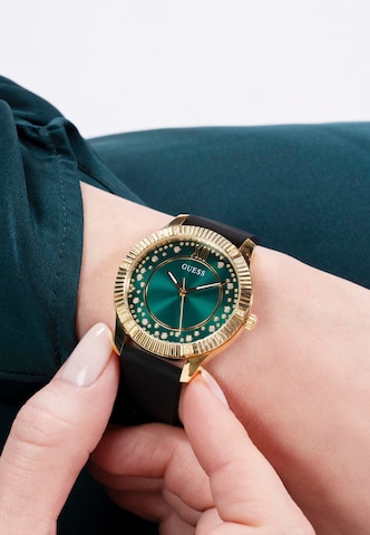 Orologio analogico 'STARSTRUCK' di GUESS in nero: frontale