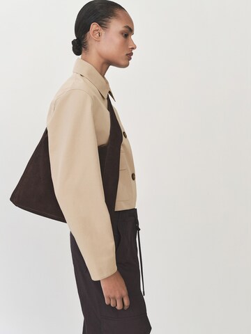 MANGO Jacke 'Newyork' in Grün