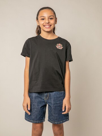 T-Shirt 'Luzia' Deeluxe en noir : devant