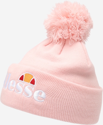 ELLESSE Beanie 'Velly Pom Pom' in Pink: front