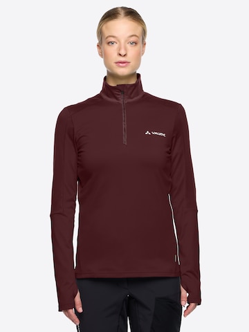 VAUDE Sporttrui in Rood: voorkant