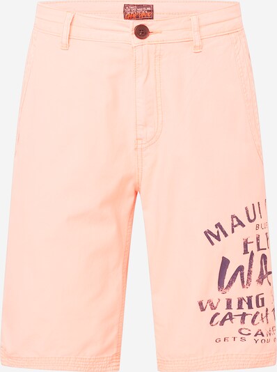 CAMP DAVID Trousers in Navy / Coral, Item view
