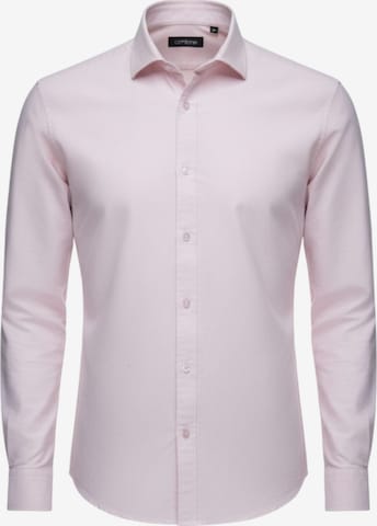 Chemise business Ombre en rose : devant