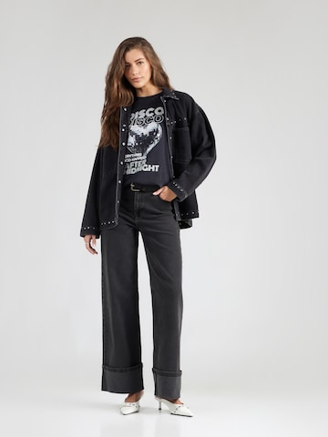 Maglietta di QS in nero