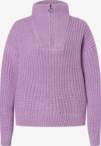 Pull-over oversize 'Pippa' Lovely Sisters en violet : devant