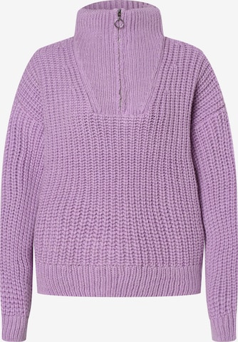 Lovely Sisters Oversized Sweater 'Pippa' in Purple: front