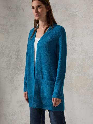 CECIL Knit Cardigan in Blue: front
