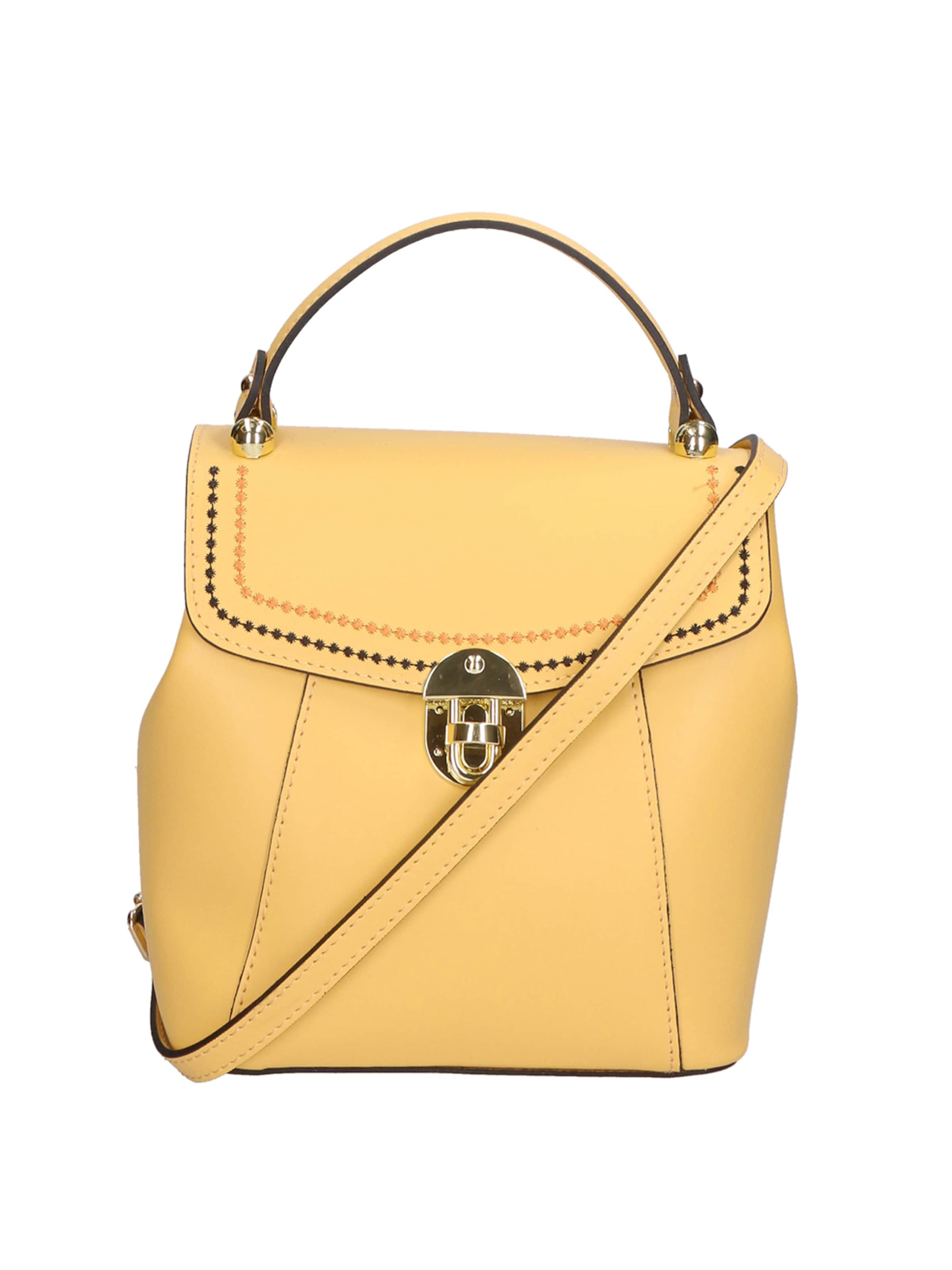 Gave Lux Handtas in Geel: voorkant