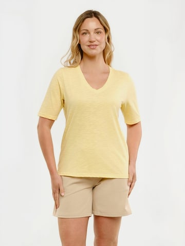 Liberte Essentiel - Top ' ULLA ' em amarelo: frente