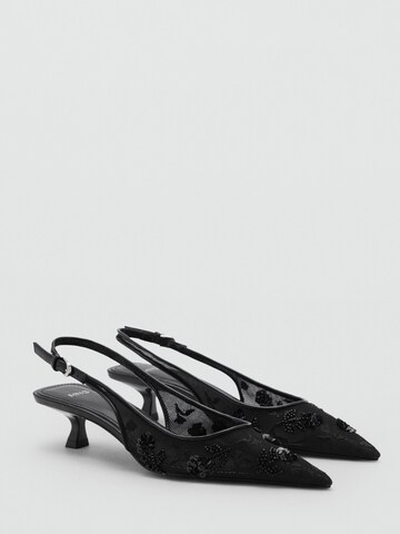MANGO Slingpumps 'Lucida' i sort