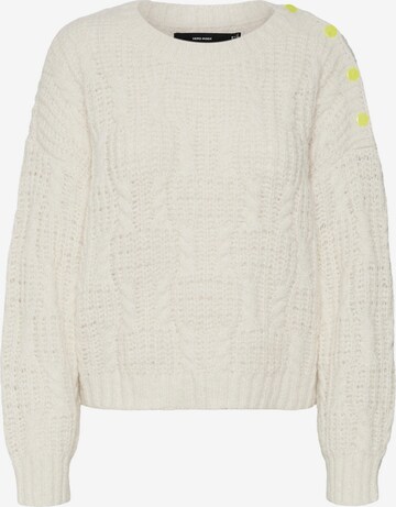 VERO MODA Trui 'NOAH' in Beige: voorkant