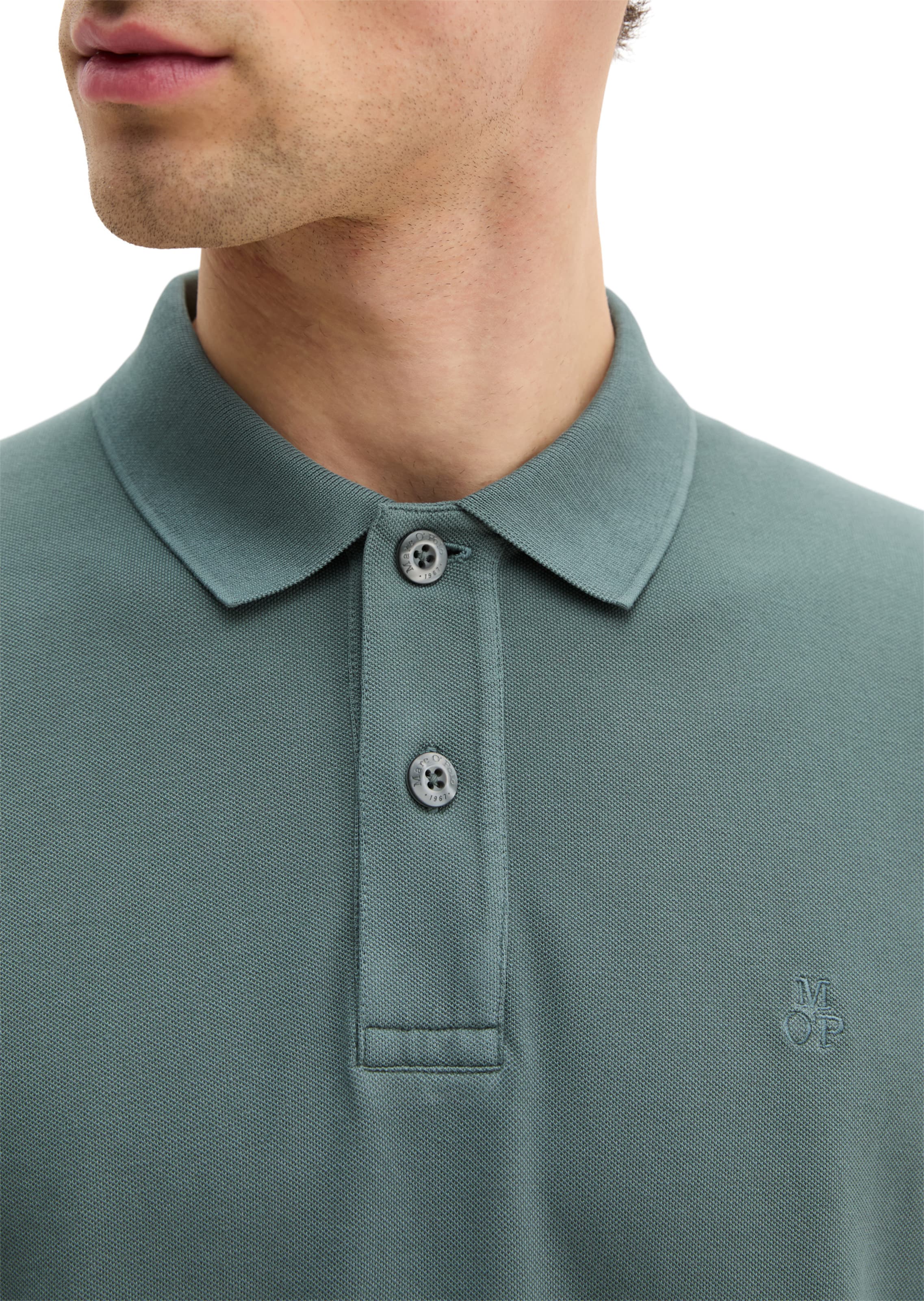Marc O'Polo Poloshirt in Grün