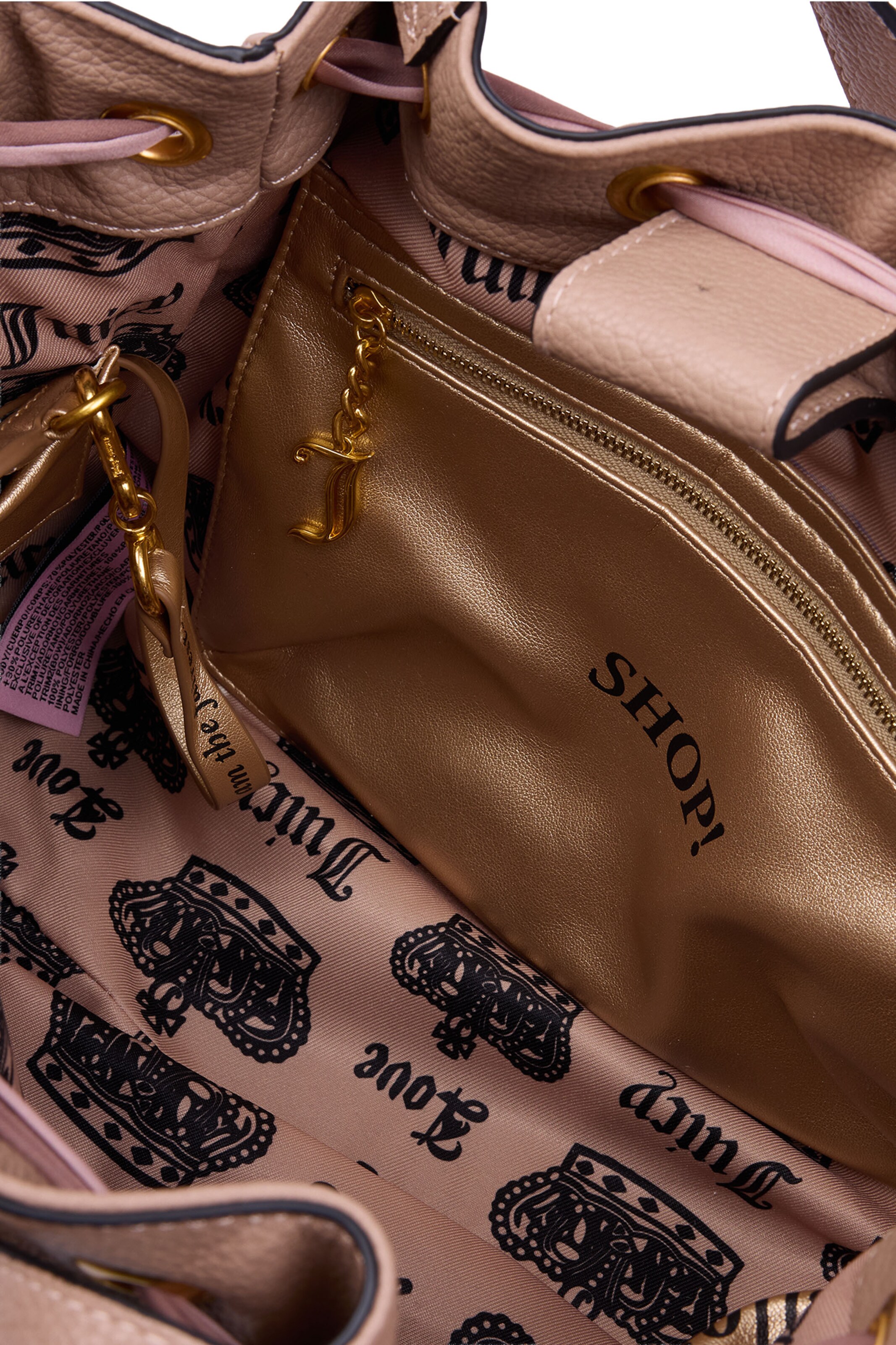 Juicy Couture Shopper 'Daydreamer' in Beige