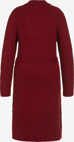 Ulla Popken Knit Cardigan in Red