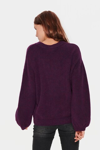 SAINT TROPEZ Pullover 'Trixie' i lilla