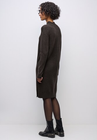 STREET ONE Knitted dress in Brown