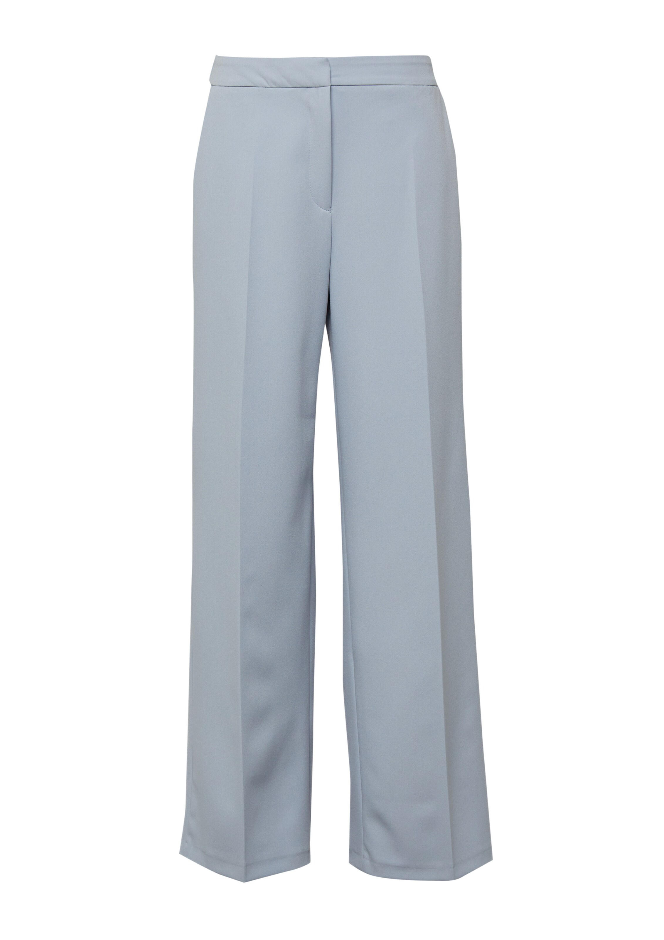 s.Oliver Широкий Плиссированные брюки в Синий: спереди