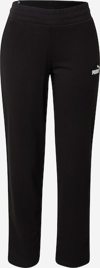 PUMA Παντελόνι φόρμας 'Essential' σε μαύρο / λευκό, Άποψη προϊόντος