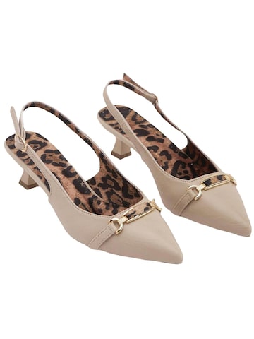 Limoya Slingback Pumps 'Damen-Absätze' in Beige