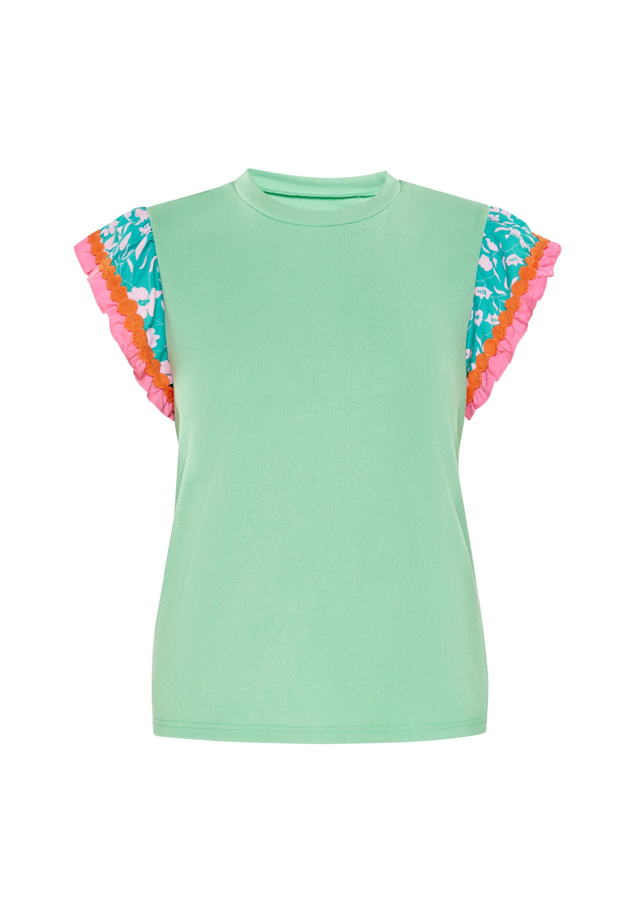 MIMO Shirt in Groen: voorkant