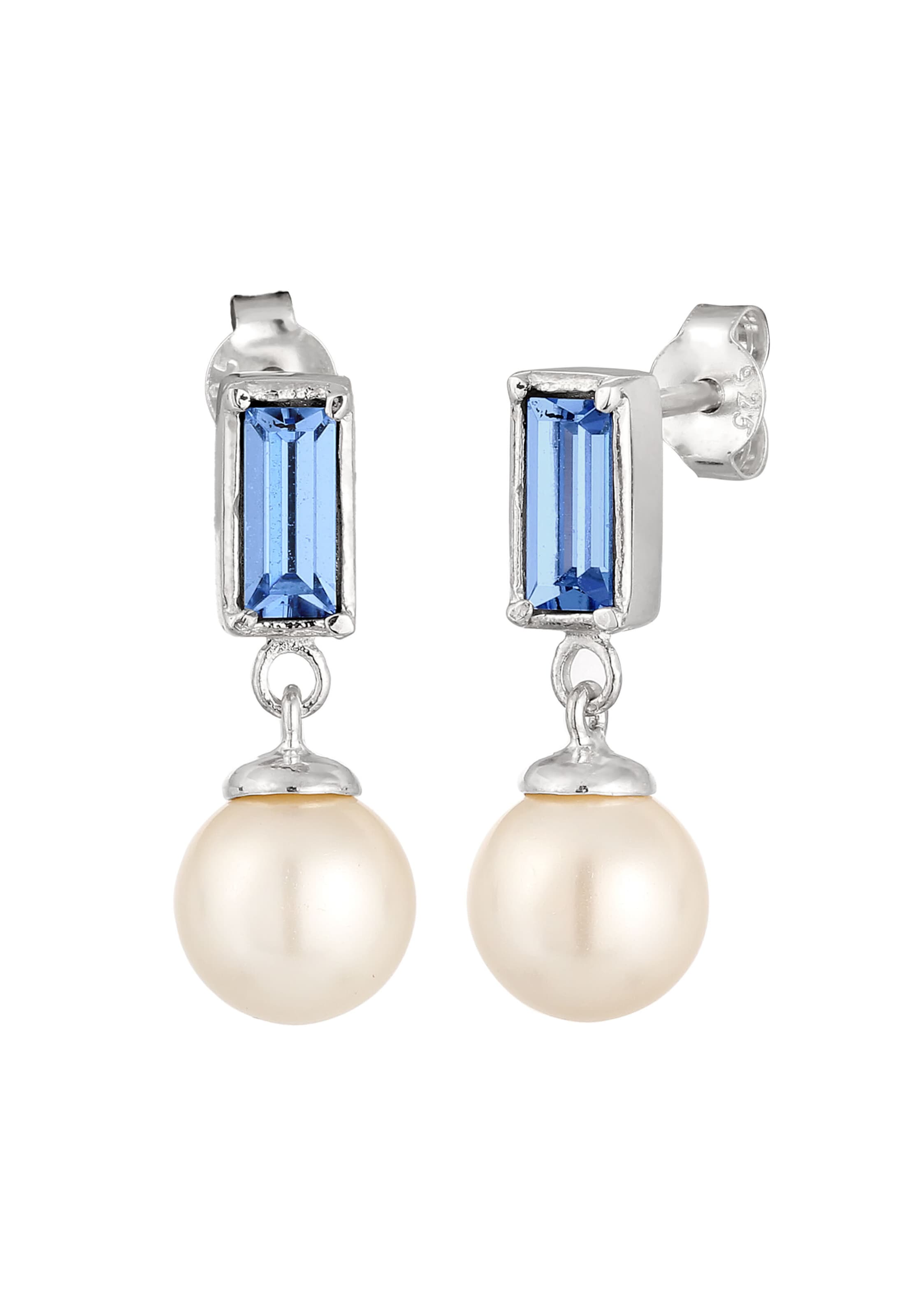 ELLI Ohrringe in Silber: Vorderseite