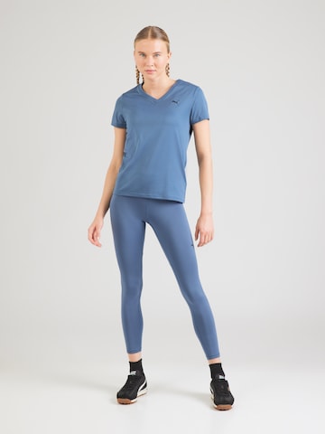 PUMA Skinny Spodnie sportowe w kolorze niebieski