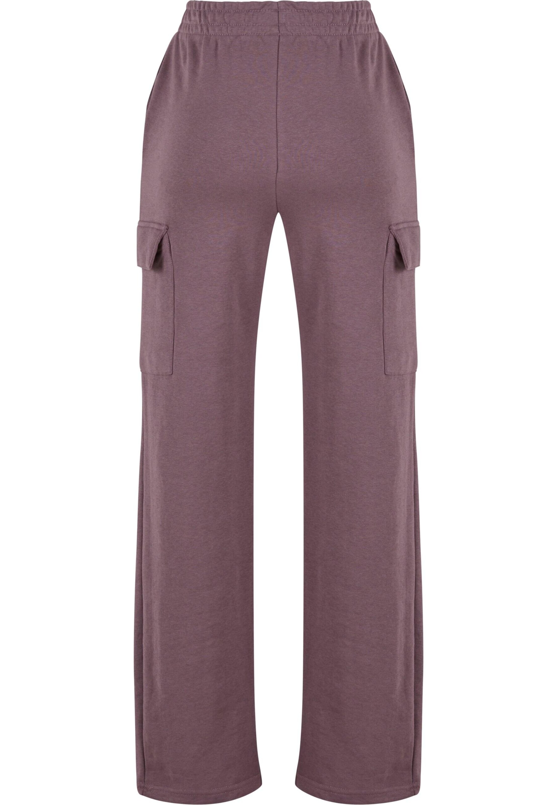 Urban Classics Loose fit Cargo trousers in Pink