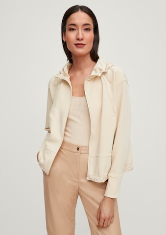 COMMA Jacke in Beige: Vorderseite
