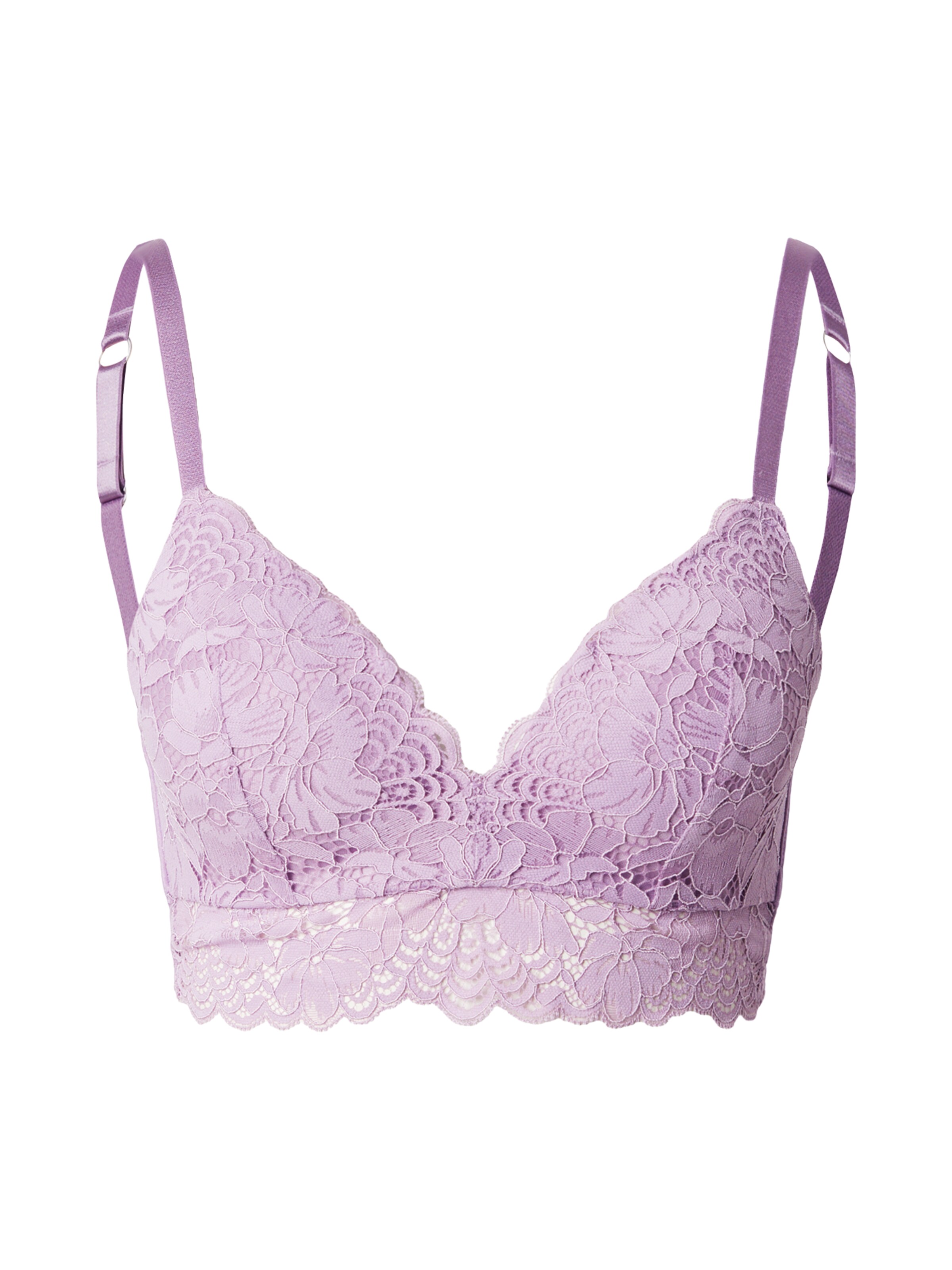 Hunkemöller Triangel BH 'Andrea' in Lila: voorkant