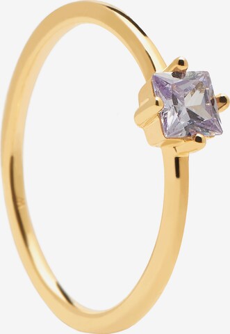 P D PAOLA Ring 'Lavender' in Gold: front