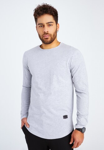 Leif Nelson Longsleeve in Grau: predná strana