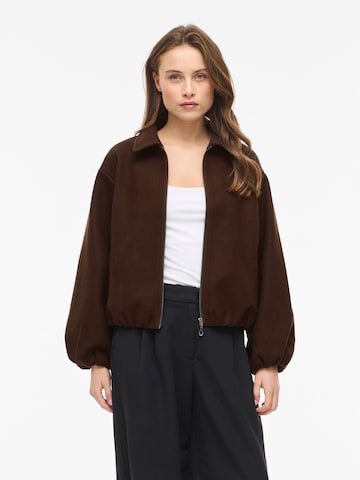 VILA Between-Season Jacket 'VIBalou' in Brown: front
