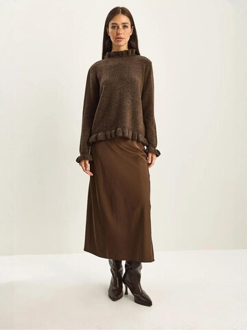 Pull-over 'Pullover' Bianco Lucci en marron